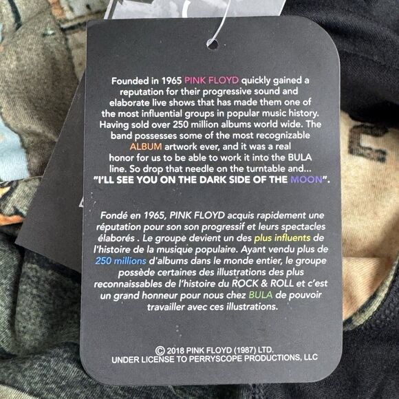 Bula Pink Floyd 1/4 Zip Base Layer Shirt Outdoor Thermal Sport Ski Men’s Size XL - Picture 6 of 14